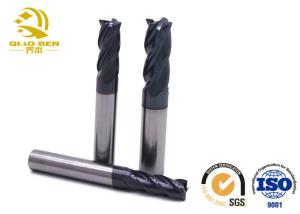 Wholesale Square Mould Solid Carbide End Mill HRC65 4 Flutes With TiAlN F - Nano Coating from china suppliers