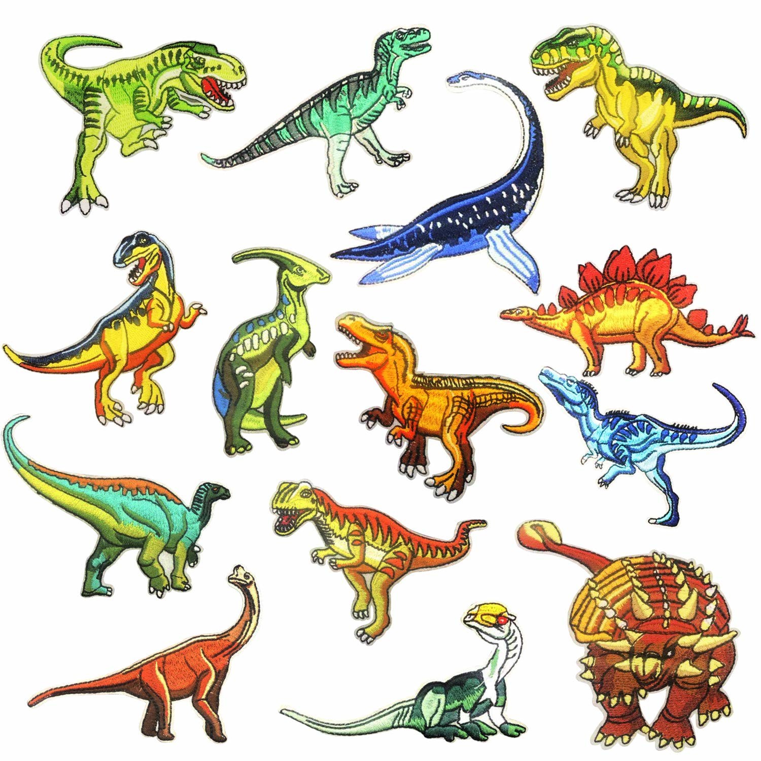 Merrow Border Embroidered Cloth Badges / Animal Iron On Patches