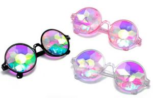 Wholesale Plastic Hony Newest Product , Flower Lense Kaleidoscope Glasses For Dance Musice Fesvital from china suppliers