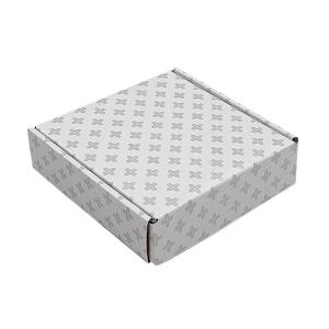 Wholesale White E Flute Carton Box Corrugated Cardboard Kraft Mailer Boxes For Clothing Packaging from china suppliers