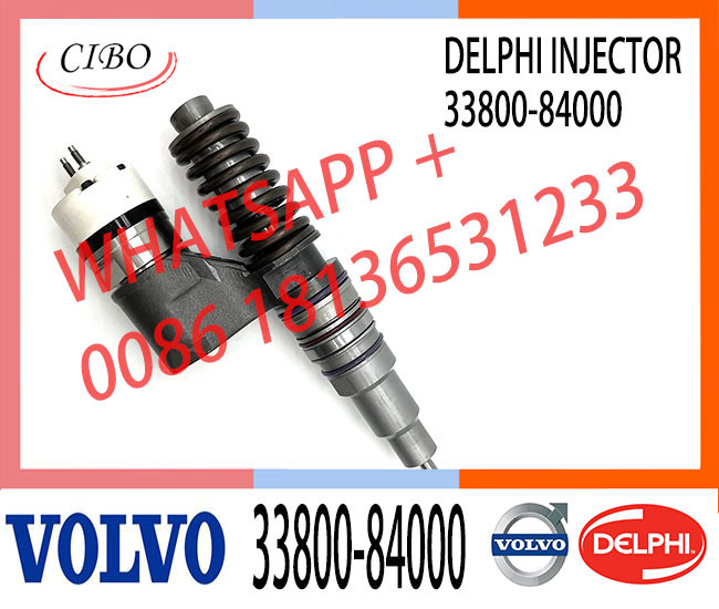 Diesel engine fuel injector 33800-84000 common rail injector nozzle 33800-84000 for diesel engine