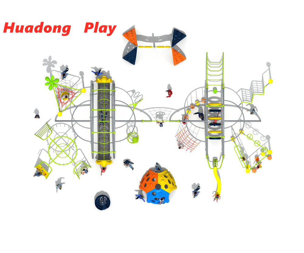 Outdoor Children Plastic Playground Slide Fitness Amusement Equipment