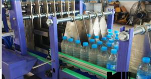 Wholesale PLC control 22KW Shrink Film Wrapping Machine With Heat Shrink Tunnel from china suppliers