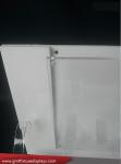 Removal Countertop Plexiglass Watch Display Rack White & Clear Acrylic Watch