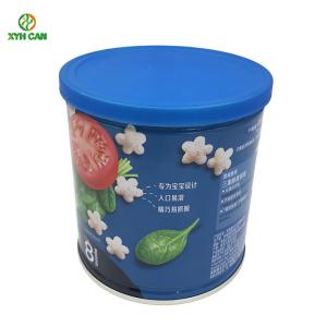 Wholesale Baby Food Packaging Infant Milk Powder Metal Tin Containers With Plastic Cap from china suppliers
