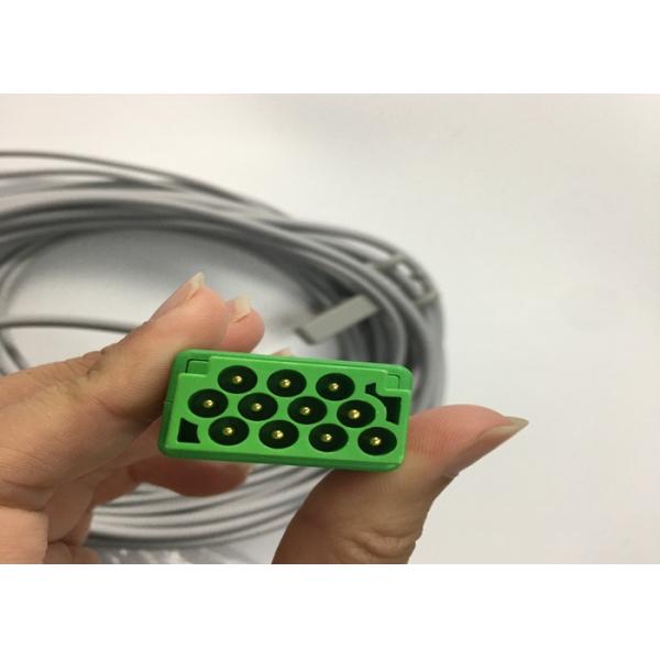 3 Lead ECG Trunk Cable 2106309-002 With Intergrated Grabber Leadwire 12FT