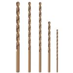 Straight Shank Cobalt Twist Drill Bit Carbide Cutter Stainless Steel Twist Drill