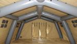 Portable Inflatable Decontamination Tent , Outdoor Inflatable Building