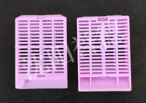 Wholesale Purple Plastic Histology Cassette , Disposable Tissue Processing Cassettes from china suppliers