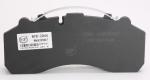 Yutong Bus Brake Pads 0.35~0.45 Friction Coefficient ATF16949 Quality Control