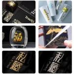 60cm*100m uv dtf gold film for uv printer hot stamping film AB film