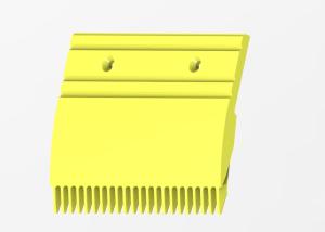Wholesale Pitch 9.068 Escalator Floor Plate Yellow Powder Coated Comb Plate In Escalator from china suppliers