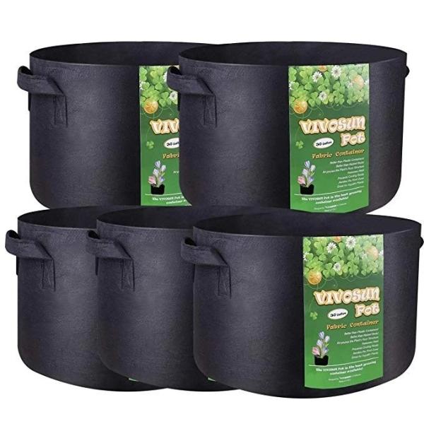 3 Gallon 5 Gallon 10 Gallon 25 Gallon 100 Gallon Vertical Garden Grow Bags