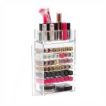 Lipstick Holder Acrylic Lipstick Tower Cosmetic Makeup Organizer Display Stand