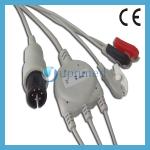 Dixtal DX2020 6pin 3 lead ECG Cable,with resistance