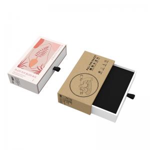 China Custom Cardboard Drawer Gift Box Drawer Jewelry Box Packaging Sliding Drawer Style Gift Box on sale