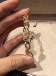 PIAGET brand jewelry Piaget Rose bracelet in 18K white gold set with 190