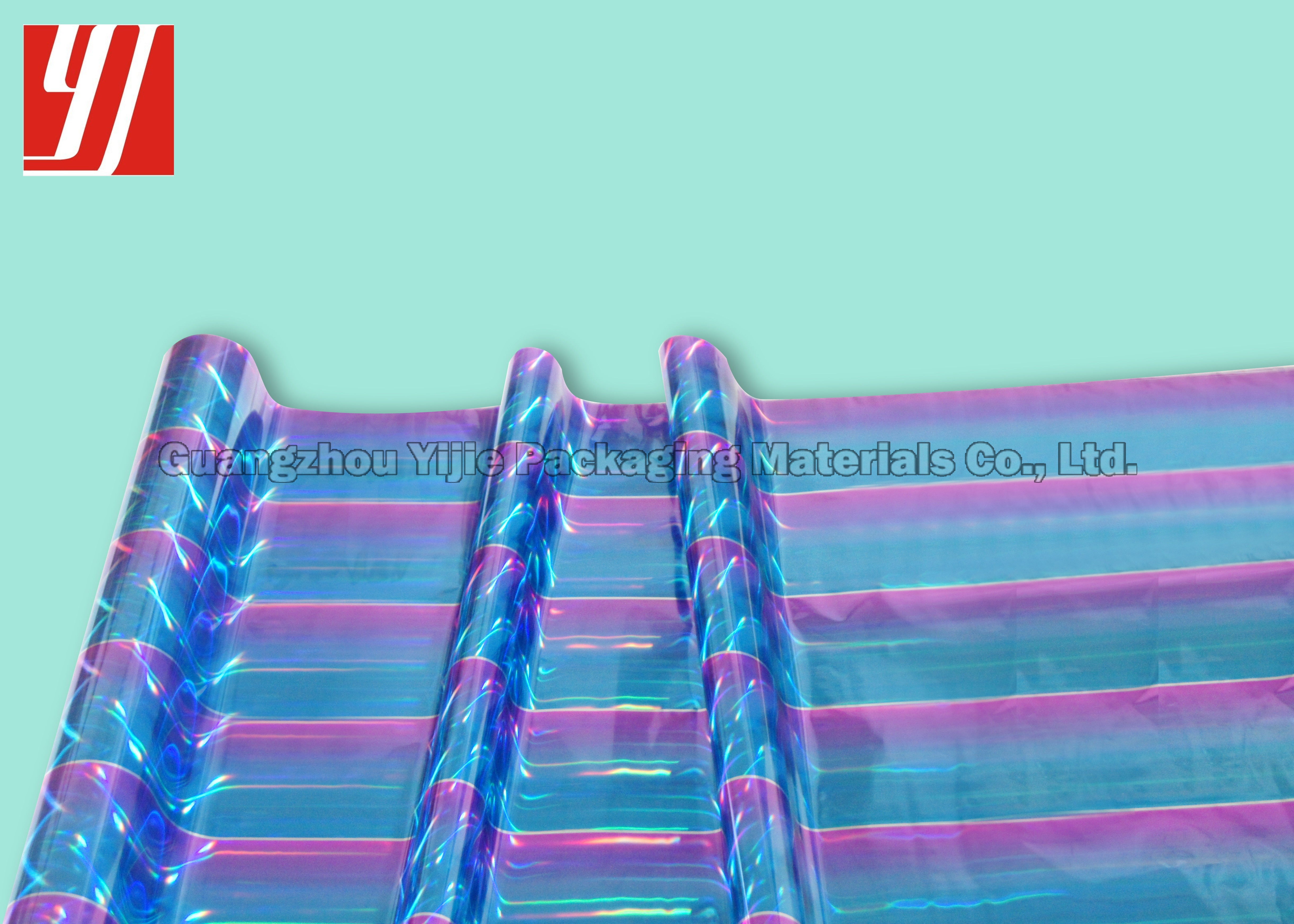 1.28mx180m Holographic Hot Stamping Foil For Leather PE PVC Labels