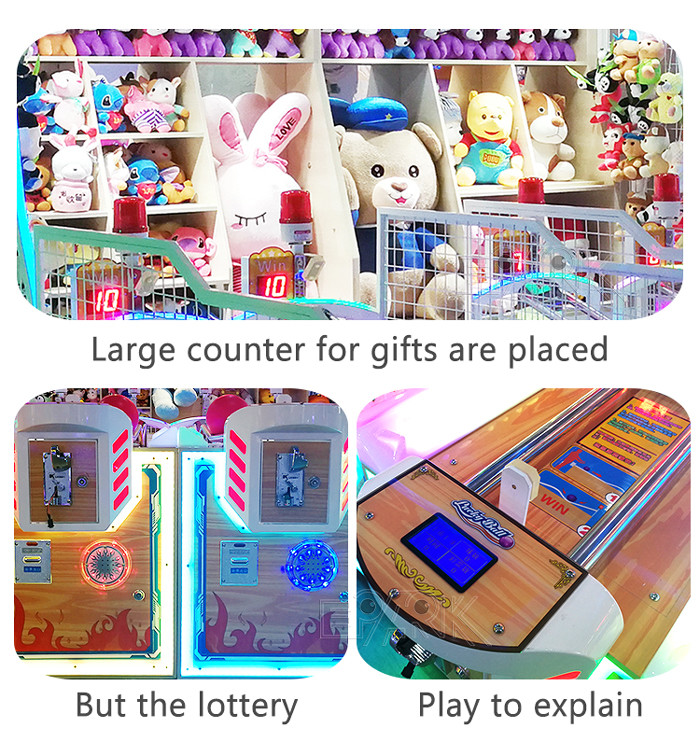Multiplayer Luxury Big Booth Amusement Game Machines Coin Operated