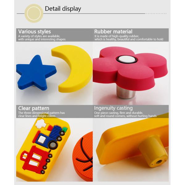 Anti Collision Rubber Cabinet Door Drawer Pulls Children'S Room