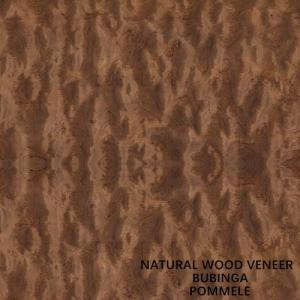 Wholesale Pommele Grain Africa Natural Bubinga Wood Veneer 0.5mm For Musical Instruments from china suppliers