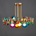 Chandelier lighting for dining room Home Decoration Gold Round Kitchen Fixture