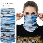 Pure Color Football Sport Team 3D Seamless Bandana Scarf