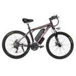 500W Motor 16AH Lithium Battery Electric Bike SMLRO C6 26" inch Mountain E-Bike