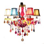 Colored crystal chandelier for Kids Children room Decoration (WH-CY-71)