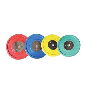 Wholesale Rubber Color Bumper Plates For Gym Use 5kg 10kg 15kg 20kg 25kg from china suppliers