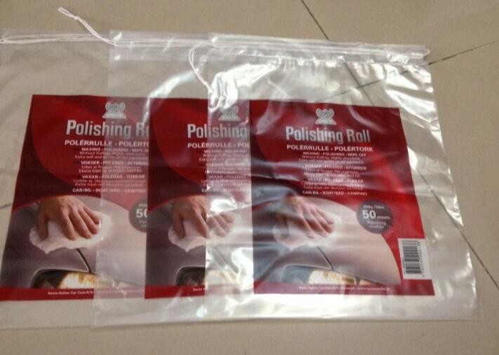 Biodegradable Environment friendly LDPE Plastic bags with DRAWSTRING closure bags, backpack, drawtape bag, essentials