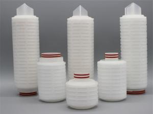 Wholesale microporous PES Film 50um PP Pleated Filter Cartridge from china suppliers