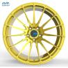 Buy cheap 22in One Piece Forged Wheels Custom Cap Bronze Gold Paint from wholesalers