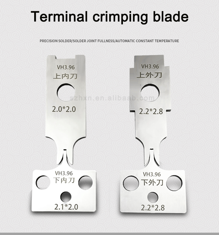 Long-lasting Crimping Terminal with OTP Applicator Blade and Terminal Crimping Knife