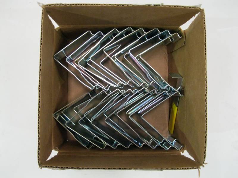 Powder Coated Steel Metal Clasp for Reusable Wooden Box and Shipping Crate Fastening