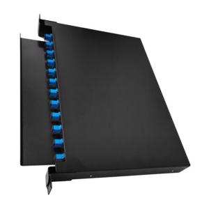 Wholesale Indoor Outdoor SC Patch Panel 12 Port Patch Panel Rack Mount 1U from china suppliers