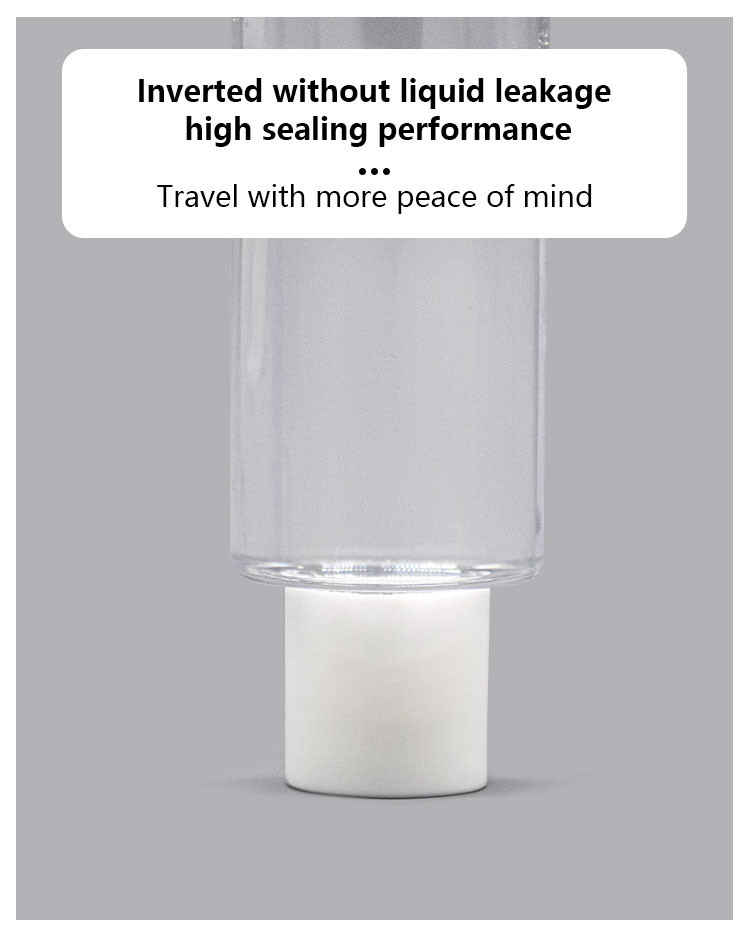 150ml Makeup Remover Bottle PP Pump PET Bottle Make Up Water Bottle Cosmetic Packaing UKG27