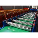 0.4mm Color Sheet Roof Panel Roll Forming Machine 5.5KW Hydraulic Station