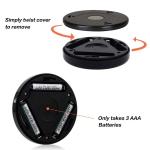Cordless 3m Distance 3.15inch Battery Operated Motion Sensor Light