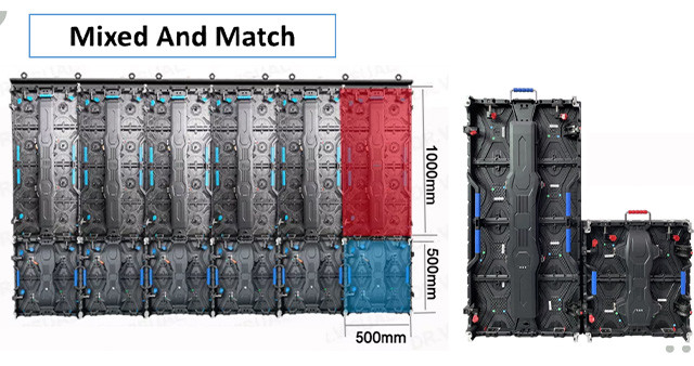 Waterproof Giant P3 Stage Led Video Wall Panel Screen For Concert P3.91