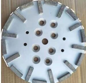 Wholesale 250mm Concrete Grinding Plate Grit 30 Soft Bond For Wet / Dry Grinding from china suppliers