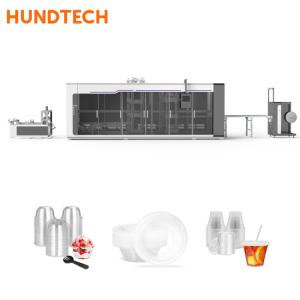 Wholesale Cup Packaging Plastic forming Vacuum Thermoforming Machine 120mm Depth from china suppliers