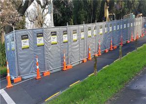 Wholesale Temporary Sound Fence Portable Soundproof Waterproof 27dB Customized Available from china suppliers