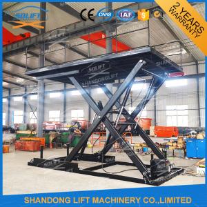 Wholesale CE TUV SGS 3.3M Hydraulic Scissor Car Lifts For Small Garages 3000kg Loading Capacity from china suppliers