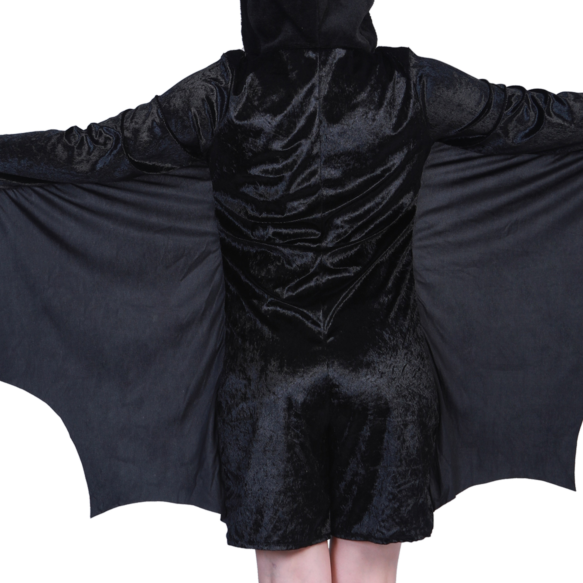 Performance Wear Type Black Bat Cosplay Costume for Halloween Adult Women's Performance