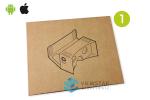 DIY Mobile Phones Accessories Brown Cardboard 2.0 Virtual Reality VR Headset