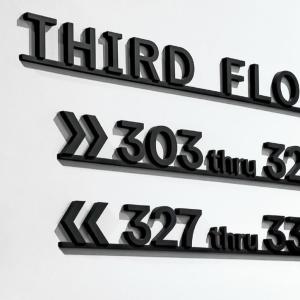 Wholesale Plastic Clear Alphabet Sign Letters Custom Logo Acrylic 3D Letter Signage from china suppliers