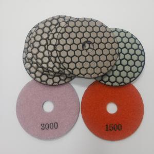 Wholesale Good Flexibility 4 Inch Diamond Stone Polishing Pads from china suppliers