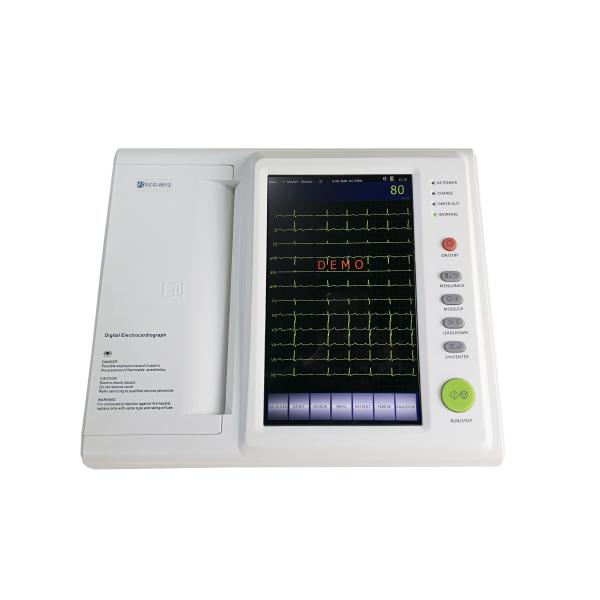 Electrocardiograph 12 Channel ECG Analysis Great Portability Convenient