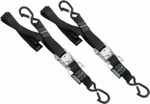 Wholesale 2200lb J Hook Self Tightening Ratchet Straps , Retractable Cargo Straps from china suppliers